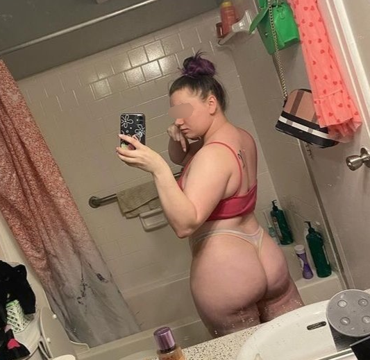 Fat ass chubby get exposed
