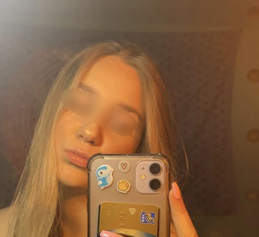 My blonde friend from California