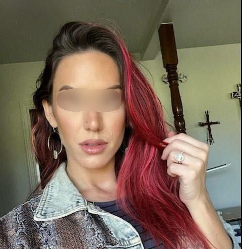 Red hair brish wife get exposed